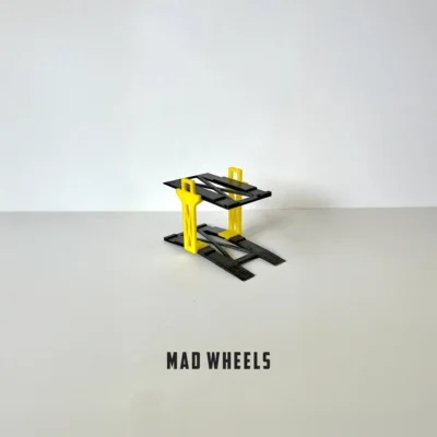 نمای دیگر بالابر خودرو ۱:۶۴ رنگ زرد