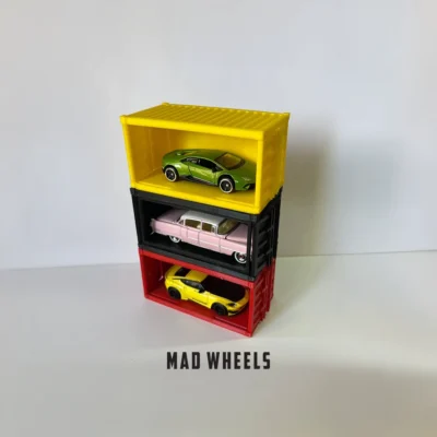 کانتینر ماشین ۱:۶۴ رنگ زرد - تصویر 8