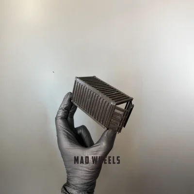 نمای دیگر کانتینر ماشین ۱:۶۴ رنگ مشکی