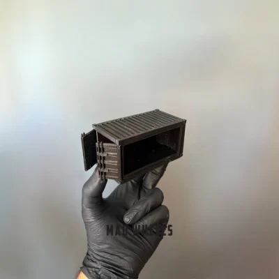 کانتینر ماشین ۱:۶۴ رنگ مشکی