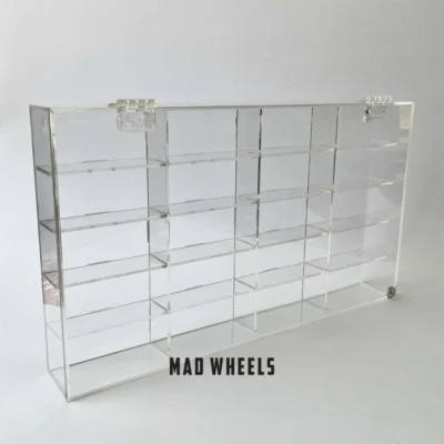 باکس شیشه‌ای ماشین کلکسیونی 1:64 – 20 تایی