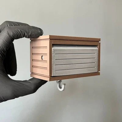 جهت دیگر جا کلیدی دیواری - طوسی