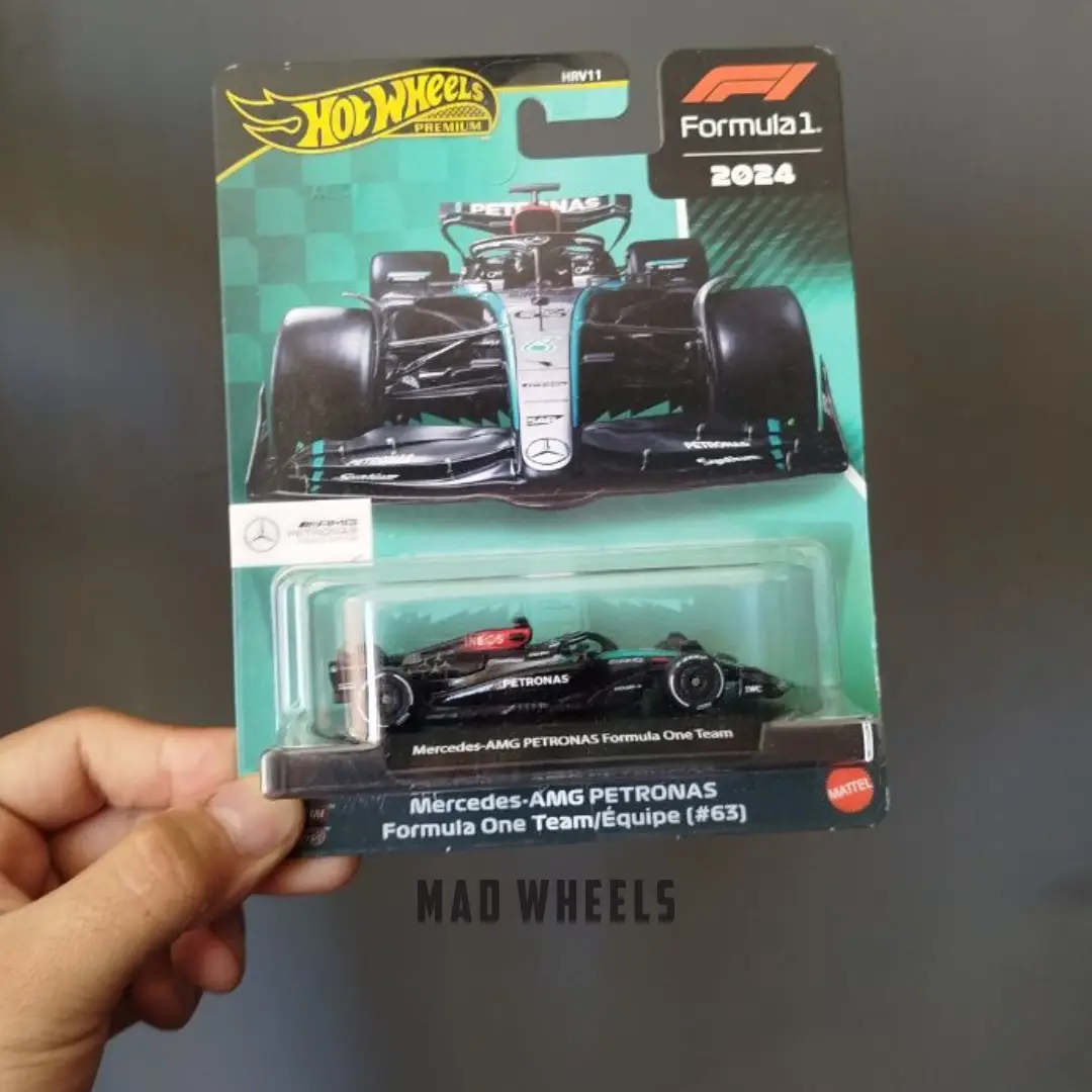 Hot Wheels Premium F1 2024 George Russell 1:64