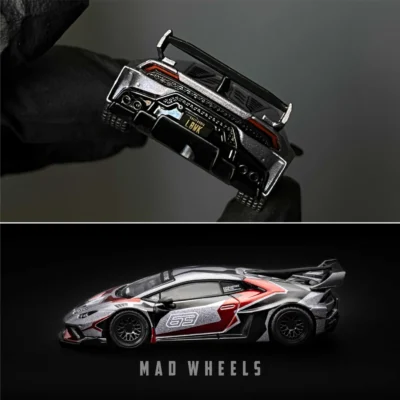 ماکت ماشین فلزی لامبورگینی هوراکان Lamborghini Huracán LB★WORKS GT مدل Ronin برند MINI GT| مقیاس 1:64 - تصویر 6