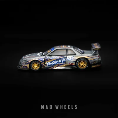 ماکت ماشین فلزی Nissan Silvia S13-R Kaido Drift برند KAIDO HOUSE x MINI GT مقیاس 1:64 - تصویر 5