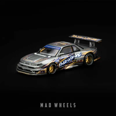 ماکت ماشین فلزی Nissan Silvia S13-R Kaido Drift برند KAIDO HOUSE x MINI GT مقیاس 1:64 - تصویر 3