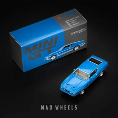 ماکت ماشین فلزی Ford Mustang Mach 1 برند MINI GT مقیاس 1:64 - تصویر 5