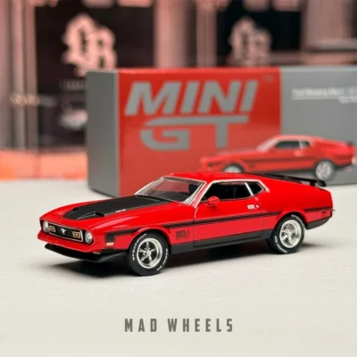 ماکت ماشین فلزی Ford Mustang Mach 1 برند MINI GT مقیاس 1:64