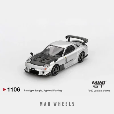 ماکت ماشین فلزی Mazda RX-7 FD3S RE Amemiya برند MINI GT مقیاس 1:64 - تصویر 7
