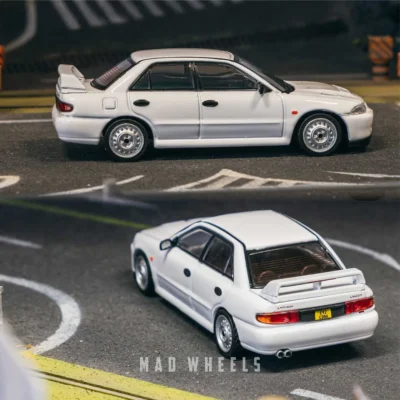 ماکت ماشین فلزی Mitsubishi Lancer RS Evolution III برند Tarmac Works مقیاس 1:64 - تصویر 8