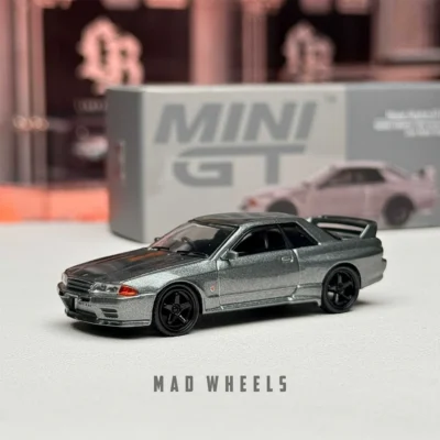 ماکت ماشین فلزی Nissan Skyline GT-R R32 NISMO برند MINI GT مقیاس 1:64 (کد 1024)