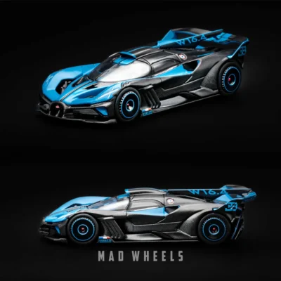 ماکت ماشین فلزی بوگاتی بولاید (Bugatti Bolide) برند MINI GT نسخه Presentation | مقیاس ۱:۶۴ - تصویر 3