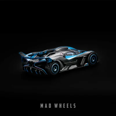 ماکت ماشین فلزی بوگاتی بولاید (Bugatti Bolide) برند MINI GT نسخه Presentation | مقیاس ۱:۶۴ - تصویر 4