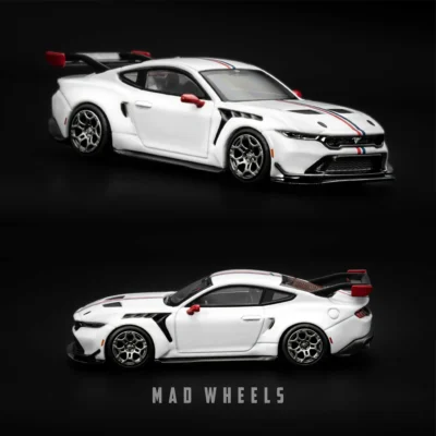 ماکت ماشین فلزی فورد موستانگ GTD برند MINI GT نسخه Spirit of America | مقیاس 1:64 - تصویر 3