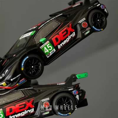 ماکت ماشین فلزی لامبورگینی هوراکان GT3 EVO2 | MINI GT 1129 Lamborghini Huracan GT3 EVO2 | 2024 IMSA Daytona 24 Hrs | مقیاس 1:64 - تصویر 6