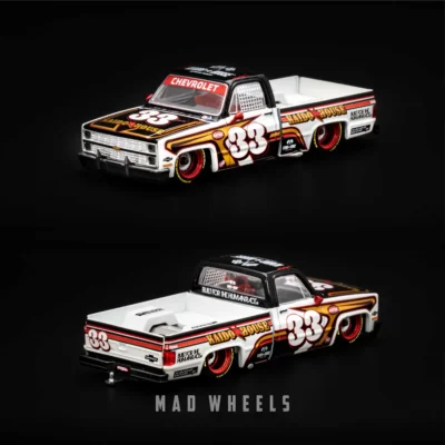 ماکت Chevy Silverado Kaido Intimidator V1 برند MINI GT Kaido House مقیاس 1:64 - تصویر 3