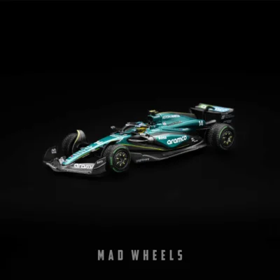 ماکت ماشین فرمول یک Aston Martin AMR24 فرناندو آلونسو برند MINI GT مقیاس 1:64 - تصویر 3
