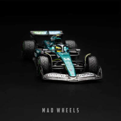 ماکت ماشین فرمول یک Aston Martin AMR24 فرناندو آلونسو برند MINI GT مقیاس 1:64 - تصویر 2