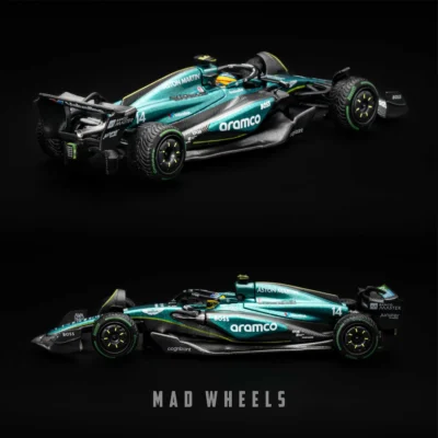 ماکت ماشین فرمول یک Aston Martin AMR24 فرناندو آلونسو برند MINI GT مقیاس 1:64 - تصویر 4