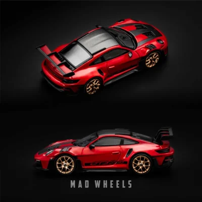 ماکت ماشین فلزی Porsche 911 GT3 RS (992) Weissach Package برند MINI GT مقیاس 1:64 - تصویر 7
