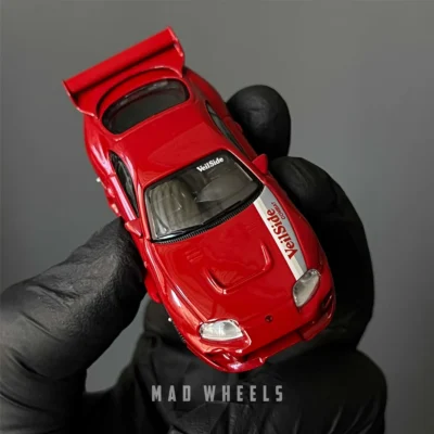 ماکت ماشین فلزی Toyota Supra VeilSide Combat V-I برند Mini GT مقیاس 1:64 کد 1094 - تصویر 6