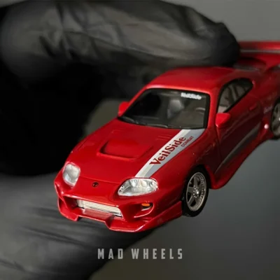 ماکت ماشین فلزی Toyota Supra VeilSide Combat V-I برند Mini GT مقیاس 1:64 کد 1094 - تصویر 3