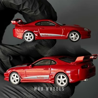 ماکت ماشین فلزی Toyota Supra VeilSide Combat V-I برند Mini GT مقیاس 1:64 کد 1094 - تصویر 4