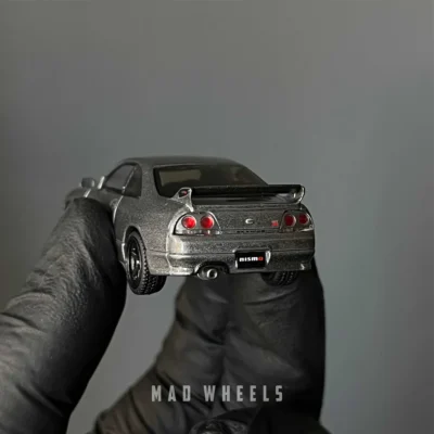 ماکت ماشین نیسان اسکای‌لاین Nissan Skyline GT-R (R33) برند مینی جی‌تی | مقیاس 1:64 - تصویر 3
