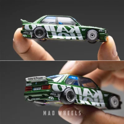 ماکت ماشین فلزی بی ام و BMW M3 Kaido Works V2 سبز | | KAIDO HOUSE KHMG242 | مقیاس 1:64 - Image 4