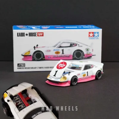 ماکت ماشین فلزی نیسان فیرلیدی  KAIDO HOUSE x TAMIYA | Nissan Fairlady Z The Frog V1 | مقیاس 1:64 - Image 5