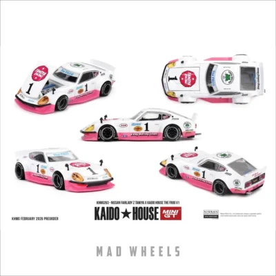 ماکت ماشین فلزی نیسان فیرلیدی  KAIDO HOUSE x TAMIYA | Nissan Fairlady Z The Frog V1 | مقیاس 1:64 - Image 6