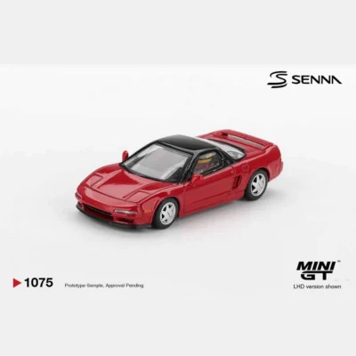ماکت ماشین فلزی هوندا NS-X پروتوتایپ ۱۹۸۹ آیرتون سنا | Honda NS-X Prototype Ayrton Senna | MINI GT 1075 | مقیاس 1:64 - Image 5