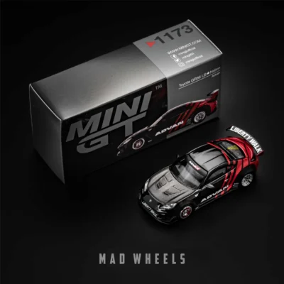 ماکت ماشین فلزی تویوتا GR86 لیبرتی واک ادوان | Toyota GR86 LB Nation Advan | MINI GT 1173 | مقیاس 1:64 - Image 5