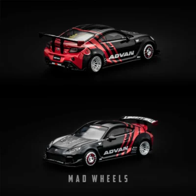 ماکت ماشین فلزی تویوتا GR86 لیبرتی واک ادوان | Toyota GR86 LB Nation Advan | MINI GT 1173 | مقیاس 1:64 - Image 3
