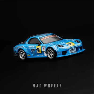 ماکت ماشین مزدا آر ایکس ۷  | Mazda RX-7 RE-Amemiya 2025 D1GP | MINI GT 1195 | مقیاس 1:64 - Image 5