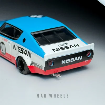 ماکت ماشین فلزی نیسان اسکای لاین کنمری لیبرتی واک | Nissan Skyline Kenmeri Liberty Walk | MINI GT 1212 | مقیاس 1:64 - Image 4