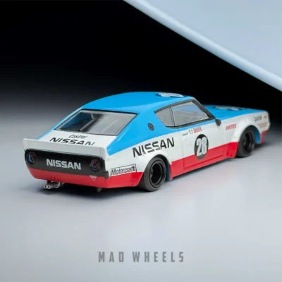 ماکت ماشین فلزی نیسان اسکای لاین کنمری لیبرتی واک | Nissan Skyline Kenmeri Liberty Walk | MINI GT 1212 | مقیاس 1:64 - Image 5
