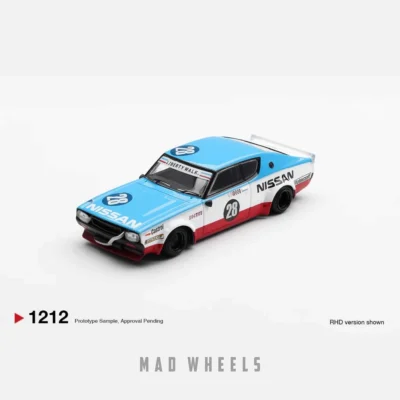 ماکت ماشین فلزی نیسان اسکای لاین کنمری لیبرتی واک | Nissan Skyline Kenmeri Liberty Walk | MINI GT 1212 | مقیاس 1:64 - Image 7