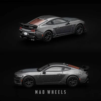 ماکت ماشین فورد موستانگ جی‌تی‌دی Ford Mustang GTD برند MINI GT رنگ خاکستری | مقیاس ۱:۶۴ - Image 3