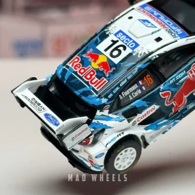 ماکت ماشین فورد پوما رالی وان Ford Puma Rally1 برند MINI GT نسخه رالی فنلاند ۲۰۲۴ | مقیاس ۱:۶۴ - Image 4