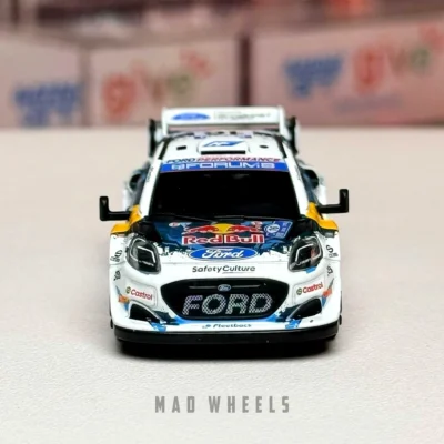ماکت ماشین فورد پوما رالی وان Ford Puma Rally1 برند MINI GT نسخه رالی فنلاند ۲۰۲۴ | مقیاس ۱:۶۴ - Image 6