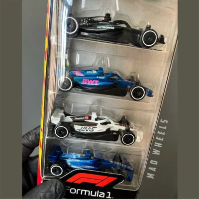 پک ۵ تایی ماکت ماشین فرمول یک هات ویلز ۲۰۲۵ | Hot Wheels Formula 1 5-Pack 2025 Official Team Collection - Image 9