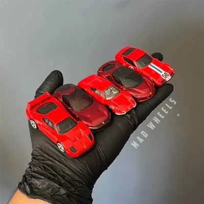 پک ۵ تایی ماکت ماشین فراری هات ویلز Hot Wheels Ferrari 5-Pack | مقیاس ۱:۶۴ - Image 4