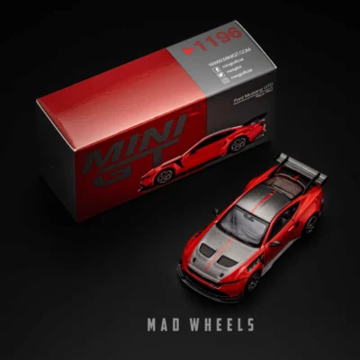 ماکت ماشین فورد موستانگ جی‌تی‌دی Ford Mustang GTD برند MINI GT رنگ Race Red | مقیاس ۱:۶۴ - Image 7