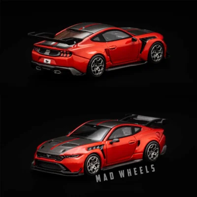ماکت ماشین فورد موستانگ جی‌تی‌دی Ford Mustang GTD برند MINI GT رنگ Race Red | مقیاس ۱:۶۴ - Image 6