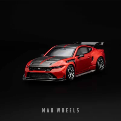 ماکت ماشین فورد موستانگ جی‌تی‌دی Ford Mustang GTD برند MINI GT رنگ Race Red | مقیاس ۱:۶۴ - Image 5