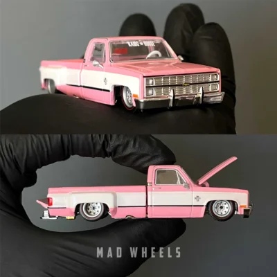 ماکت ماشین شورولت سیلورادو دوالی Chevrolet Silverado Dually برند MINI GT x Kaido House نسخه Vintage Spec V2 | مقیاس ۱:۶۴ - Image 10