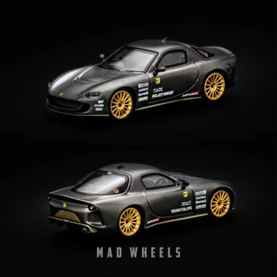 ماکت ماشین مزدا RX-7 مینی جی تی کد 1205 برنده توکیو اتو سالن 2025 | MINI GT 1205 Mazda RX-7 RE-Amemiya 3 Rotor NA-7 TAS | مقیاس 1:64 - Image 4