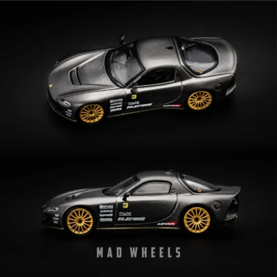 ماکت ماشین مزدا RX-7 مینی جی تی کد 1205 برنده توکیو اتو سالن 2025 | MINI GT 1205 Mazda RX-7 RE-Amemiya 3 Rotor NA-7 TAS | مقیاس 1:64 - Image 3
