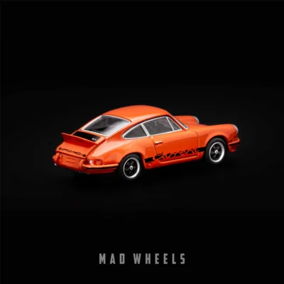 ماکت ماشین پورشه 911 کررا Porsche 911 Carrera RS 2.7 برند MINI GT رنگ Tangerine مقیاس ۱:۶۴ - Image 3